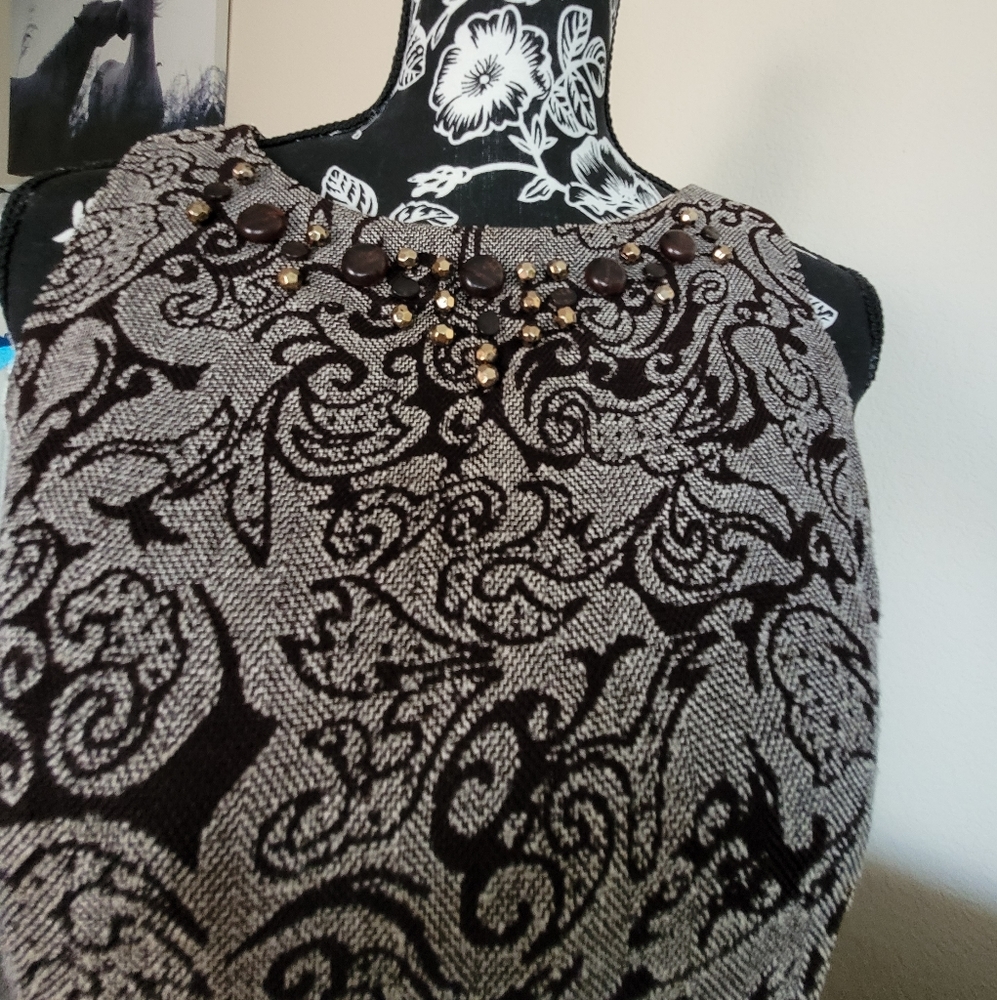 New🛍ˢˡᵉᵉᵛᵉˡᵉˢˢ ᴶᵉʷᵉˡᵉᵈ ᵂᵒᵒˡ ᴰʳᵉˢˢ ᵇʸ ᶜˡᵉᵃʳʷᵃᵗᵉʳ ᶜʳᵉᵉᵏ🤎 - Picture 7 of 16